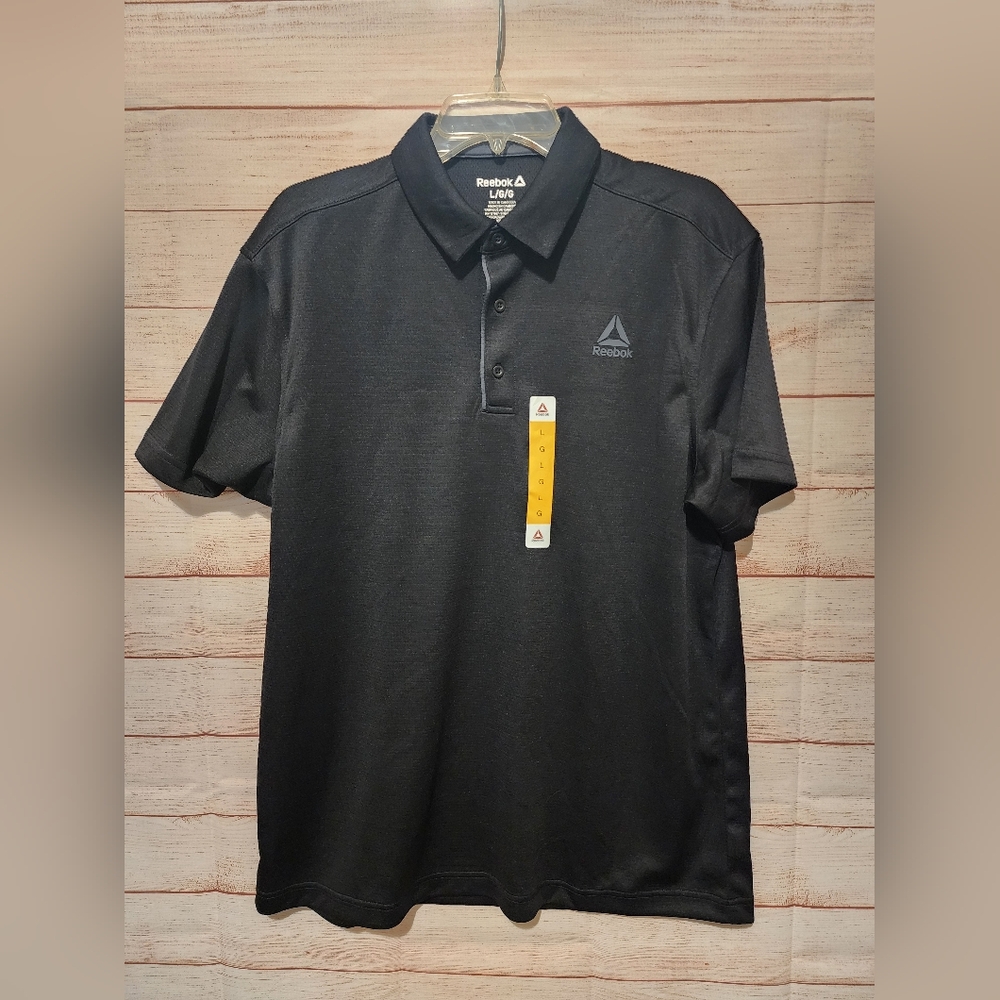 Reebok Men's Polo Shirt in Black